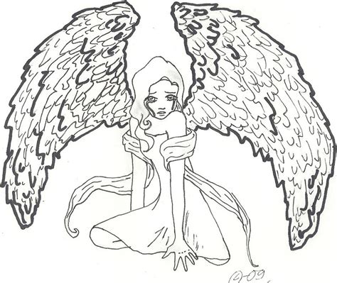 Crying Angel By Corn Em On Deviantart