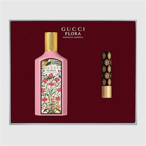 Gucci Flora Gorgeous Gardenia gift set in eau de parfum | GUCCI® US