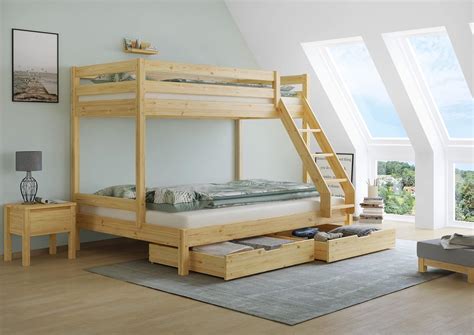 Erst Holz Doppel Etagenbett X Und X Erwachsenen Stockbett