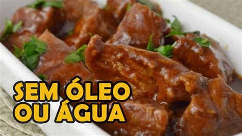 Como Fazer Carne De Panela Sem Leo E Sem Agua Receita Simples Youtube