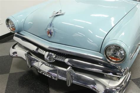 1953 Ford Customline 5847 Miles Glacier Blue Coupe 302 V8 3 Speed