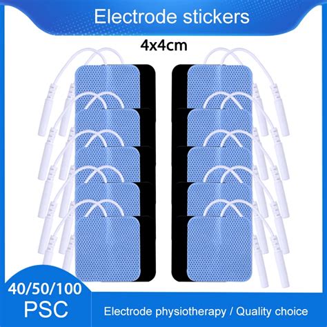 Pcs Electrode Pads Non Woven Fabric Self Adhesive Replacement