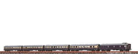 Brawa 46469 H0 Set 5 Schnellzugwagen Rheingold DRG Epoche II AC