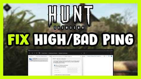 How To FIX Hunt Showdown High Bad Ping Packet Loss YouTube