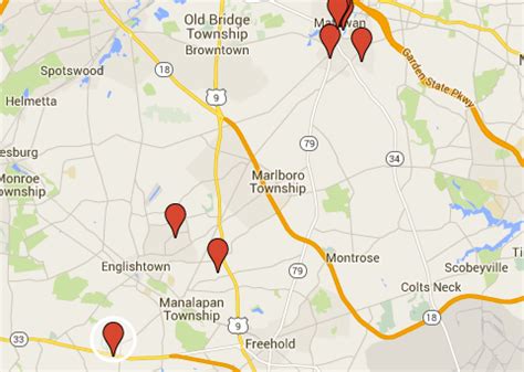 Marlboro Area Sex Offender Map Homes To Watch At Halloween Marlboro