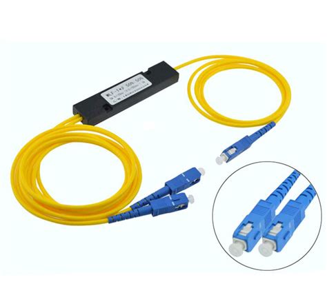 1 2 Sc Upc APC Singlemode Optical Splitter Fbt Optical Splitter