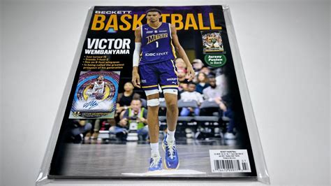 Victor Wembanyama First Beckett Magazine Hobbies Toys Books