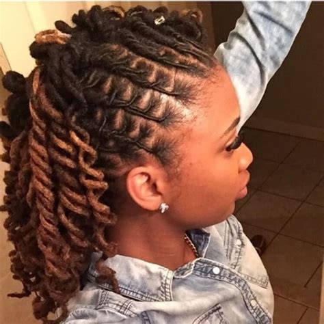 Braided Dread Styles For Females Braids Hairstyles