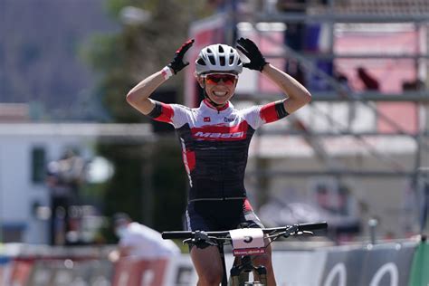 Lecomte Wins Women S UCI MTB World Cup XCO In Nove Mesto Swiss Cycles