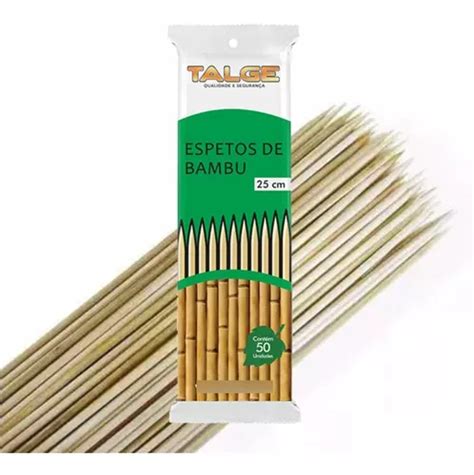 Palito De Bambu Espeto P Churrasco Espetinho Cm Talge