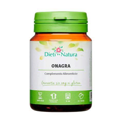 Aceite de Onagra 60 y 200 Cápsulas Dieti Natura