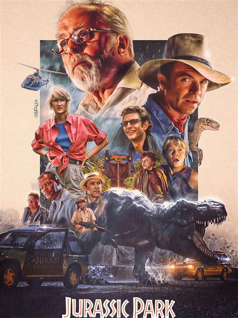 Jurassic Park Poster 1993