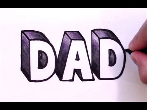 Easy Drawings For Your Dad