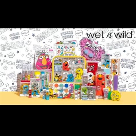 Wet N Wild Makeup Sesame Street X Wet N Wild Pr Box Limited Edition