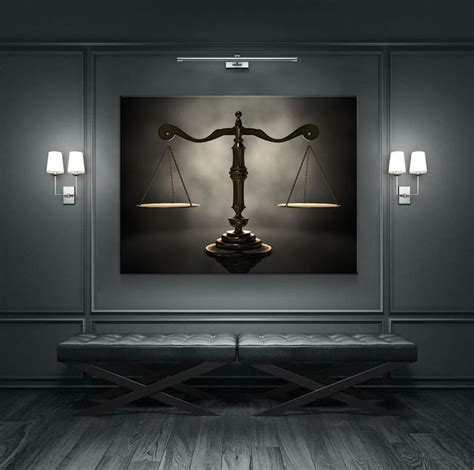 Scales Of Justice Art Lawyer Office Decor Attorney Print Etsy Artofit