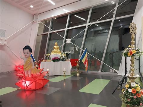 Lord Buddha At Vesak Bathi Gee Pooja Canterburystoriesnz