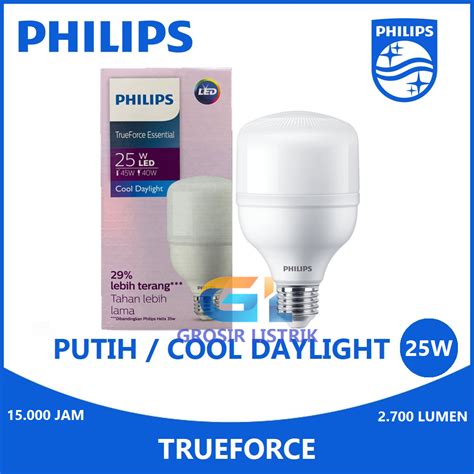 Jual Lampu Philips Led Trueforce Ess W Putih Cool Daylight K