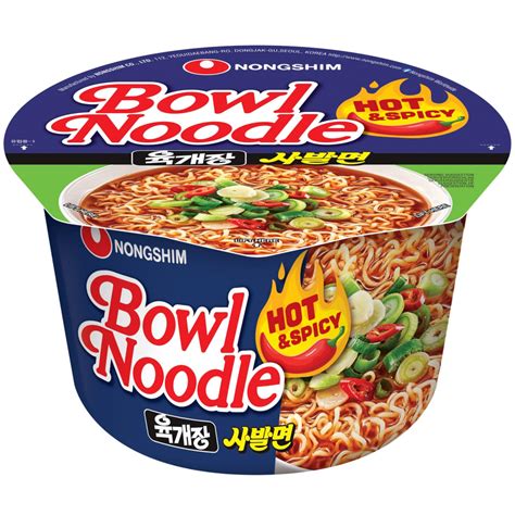 Nongshim Nongshim Bowl Noodle Hot Spicy Instant Noodles B M