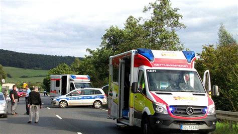 Fotos Motorradfahrer Bei Unfall Nahe Witzenhausen Verletzt