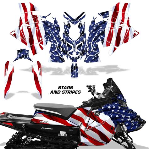 Polaris Matryx Indy Assault Sled Snowmobile Graphics Decal Kit