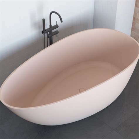 Banheira de Imersão Angra Sabbia Fosca Nude Válvula Click Cromada Uniqueroom