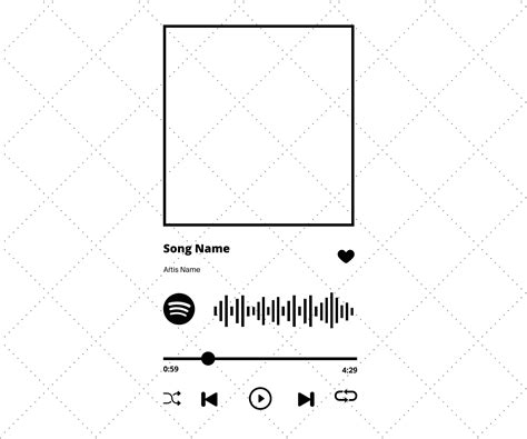 Spotify Glass Art Svg