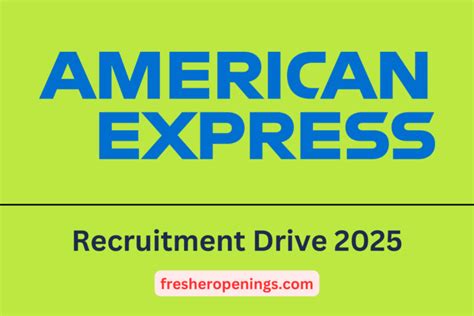 American Express Jobs 2025 Hiring Freshers As Operations Support