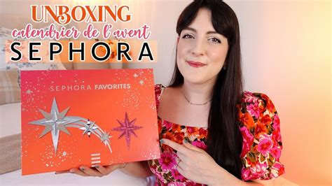 Calendrier De L Avent Sephora Unboxing En Avant Premi Re