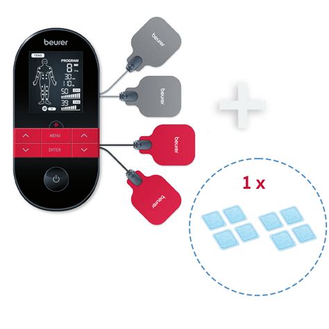 Beurer Digital Tens Ems Em Mit W Rmefunktion Nachkaufset Beurer