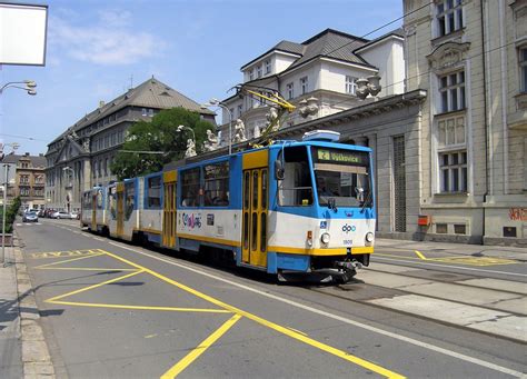 Fotografie ČKD Tatra KT8D5R N1 1505 Dopravní podnik Ostrava Ostrava