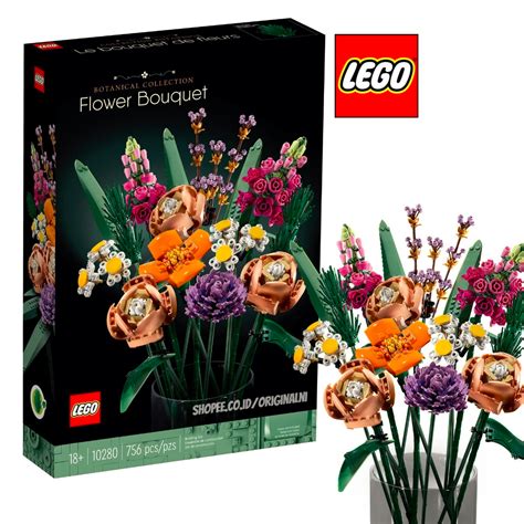 Jual Lego Creator Expert 10280 Flower Bouquet 756 Buah Mainan Susun