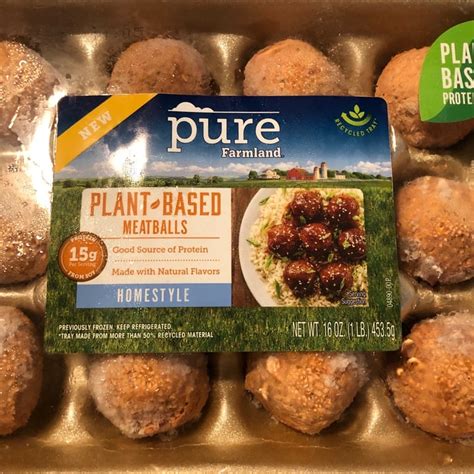 Pure Farmland Plant Based Meatballs Review Abillion