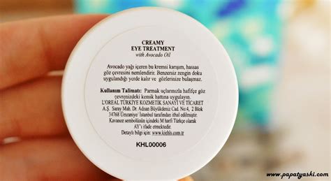 Kiehl's Avokadolu Göz Kremi İncelemesi