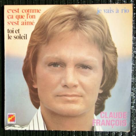 Lp T Claude Francois Disques Fleche Je Vais A Rio Ebay