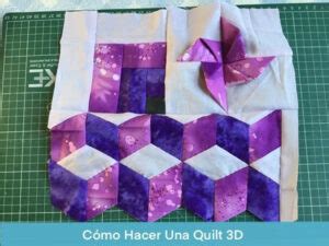 Como Hacer Una Quilt 3d 4 Ale Cose Y Cose