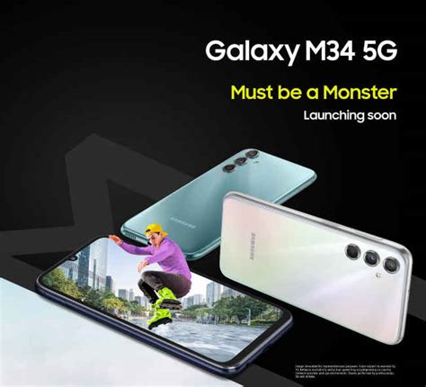 Samsung Galaxy M34 features revealed: Monster display, camera, and ...