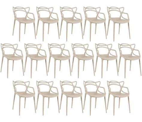 Kit X Cadeiras Allegra Cozinha Jantar Restaurante Cor Da Estrutura Da Cadeira Nude Mercadolivre