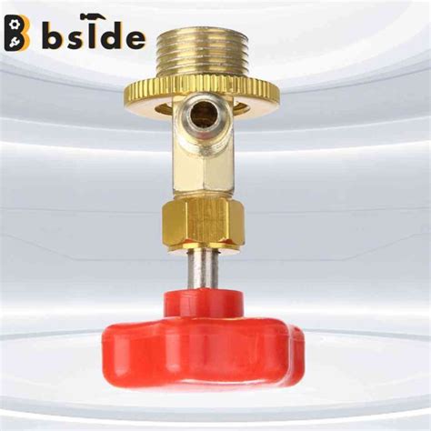 Bside Tool Store Air Conditioning Safety Valve Steel Copper Fitting