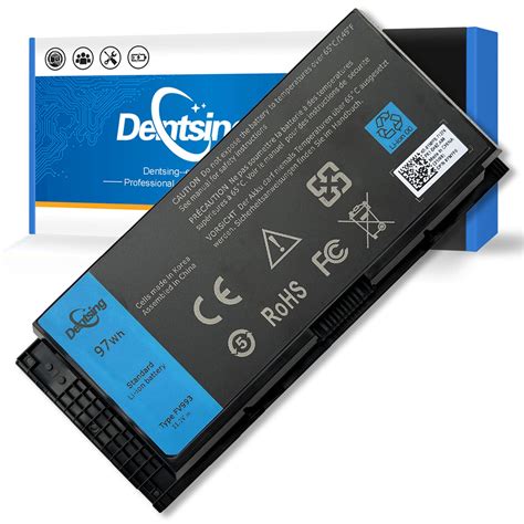 Buy Dentsingfv Battery For Dell Precision M M M M