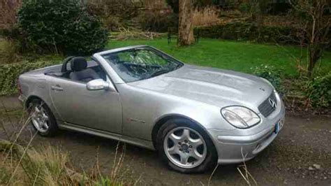 2001 Mercedes Slk 230 Kompressor Silver Car For Sale