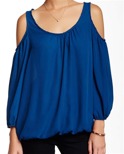 Harlowe Graham Harlowe Graham New Blue Women S Size Small S Cold