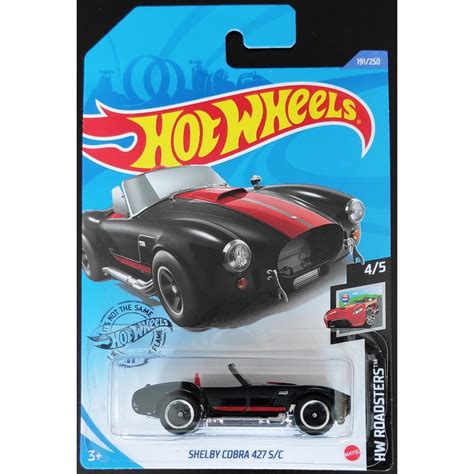 Hot Wheels Shelby Cobra S C Roadster Shopee Malaysia