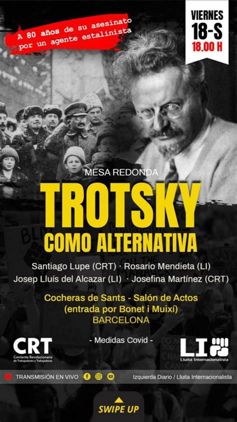 Homenaje A Trotsky En El 80 Aniversario De Su Asesinato Tercera