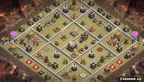 Town Hall 11 Th11 Wartrophy Base 1569 With Link 1 2022 War