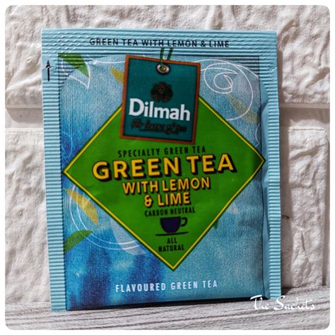 Jual Dilmah Yum Green Tea With Lemon Lime Sachet Shopee Indonesia