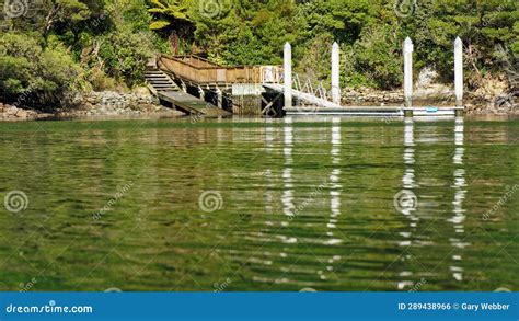 The Boat Landing Jetty At Kaipupu Point Mainland Island Sanctuary