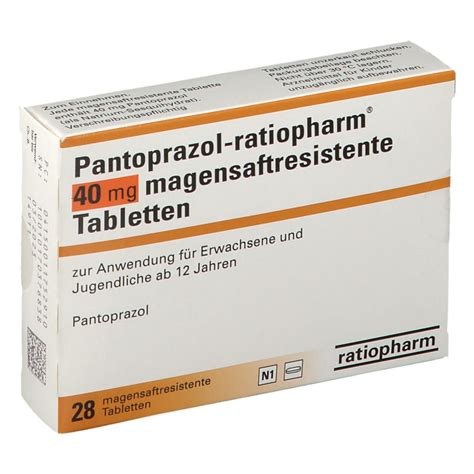 Pantoprazol Ratiopharm 40 Mg 28 St Mit Dem E Rezept Kaufen Shop Apotheke