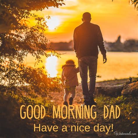 Good Morning Images For Dad Daddy Papa And Father