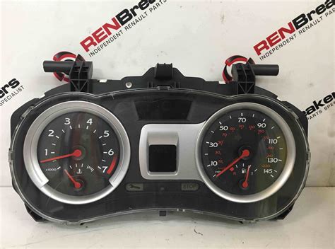 Renault Clio MK3 2005 2012 Instrument Panel Dials Cluster Clocks 109K