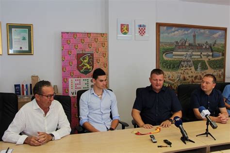 Gradonačelnik Ivica Kirin primio europskog prvaka Marina Bloudeka i